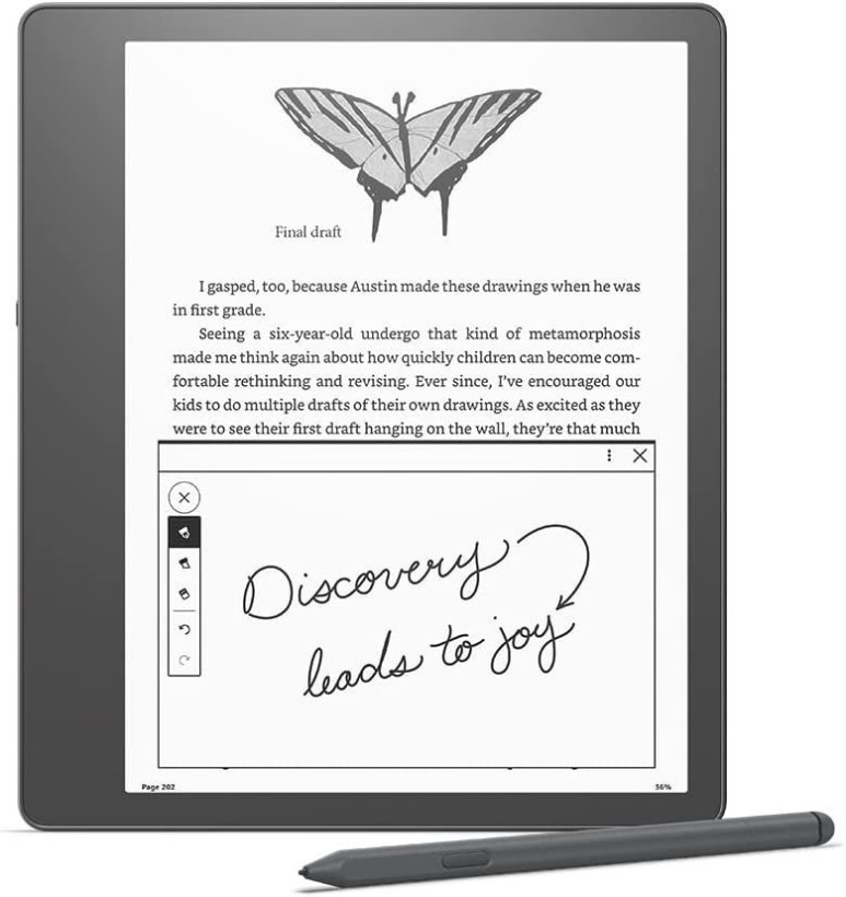 Электронная книга с подсветкой Amazon Kindle Scribe Premium Pen 64 GB Premium Pen (B09BSRTHL7)