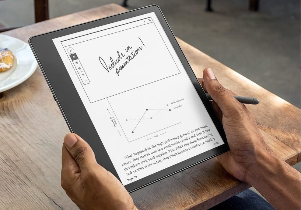 Электронная книга с подсветкой Amazon Kindle Scribe Premium Pen 64 GB Premium Pen (B09BSRTHL7)  Фото №2