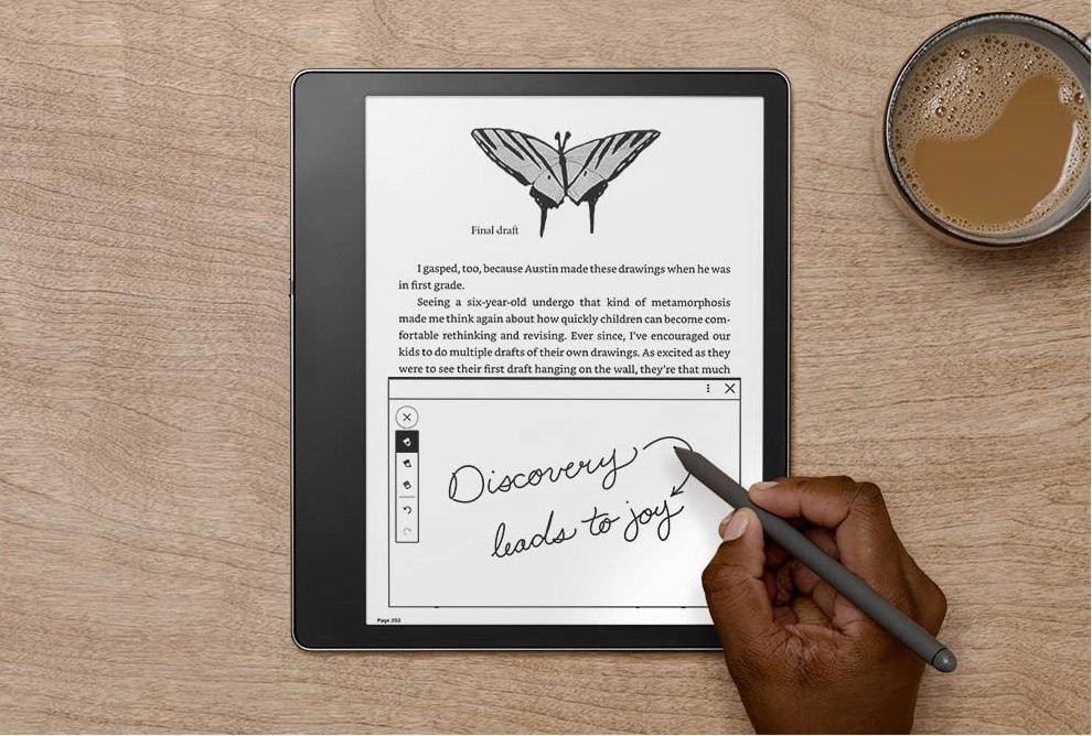 Электронная книга с подсветкой Amazon Kindle Scribe Premium Pen 64 GB Premium Pen (B09BSRTHL7)  Фото №4