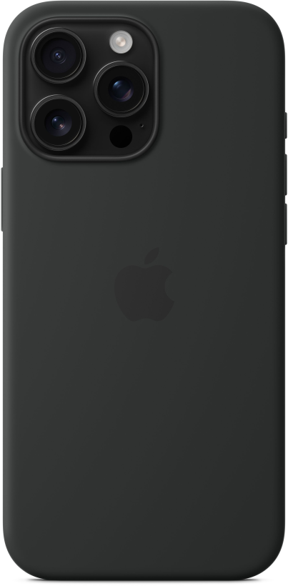 Чохол для смартфона Apple iPhone 16 Pro Silicone Case with MagSafe - Black (MYYJ3)  Фото №2