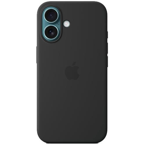 Чохол для смартфона Apple iPhone 16 Silicone Case with MagSafe - Black (MYY13)  Фото №1