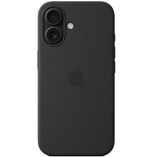 Чохол для смартфона Apple iPhone 16 Silicone Case with MagSafe - Black (MYY13)  Фото №3