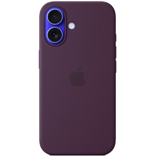 Чохол для смартфона Apple iPhone 16 Silicone Case with MagSafe - Plum (MYY43)  Фото №1
