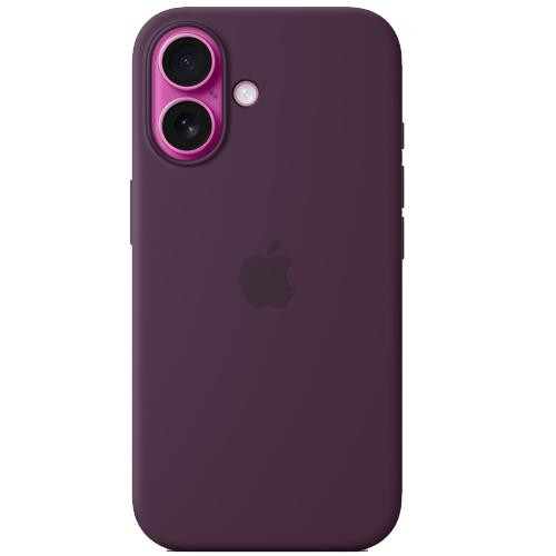 Чохол для смартфона Apple iPhone 16 Silicone Case with MagSafe - Plum (MYY43)  Фото №3