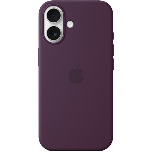 Чохол для смартфона Apple iPhone 16 Silicone Case with MagSafe - Plum (MYY43)  Фото №4
