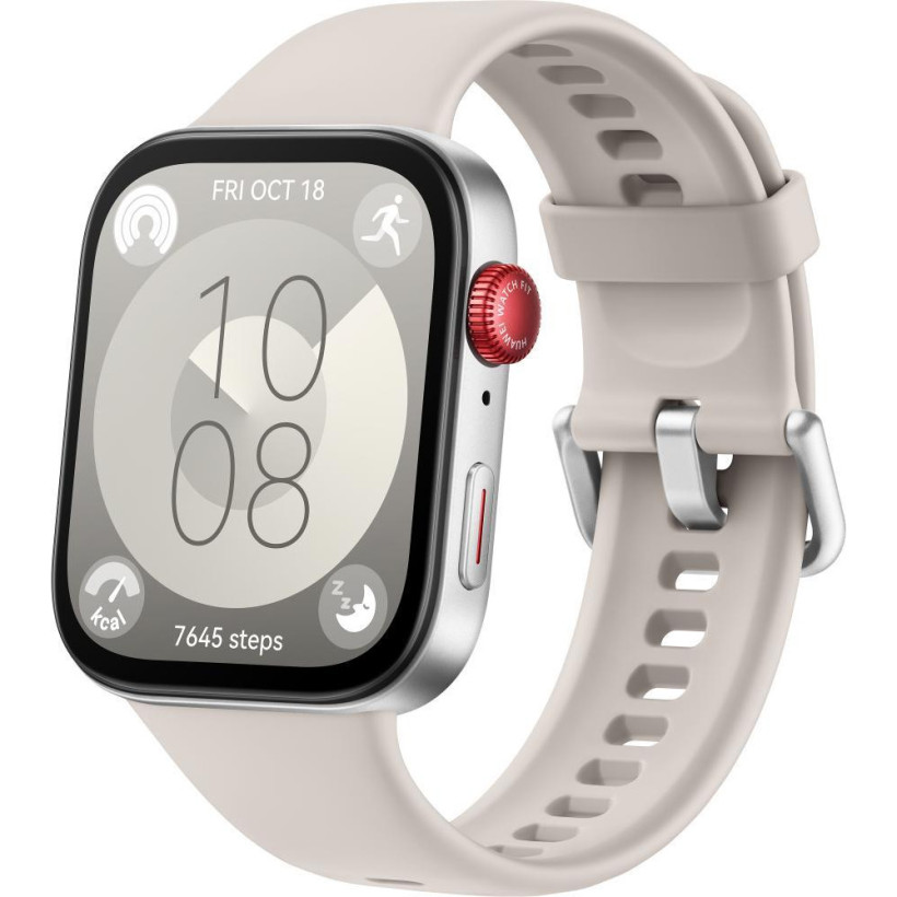Смарт-часы Huawei Watch Fit 3 White (55020CJH)  Фото №0