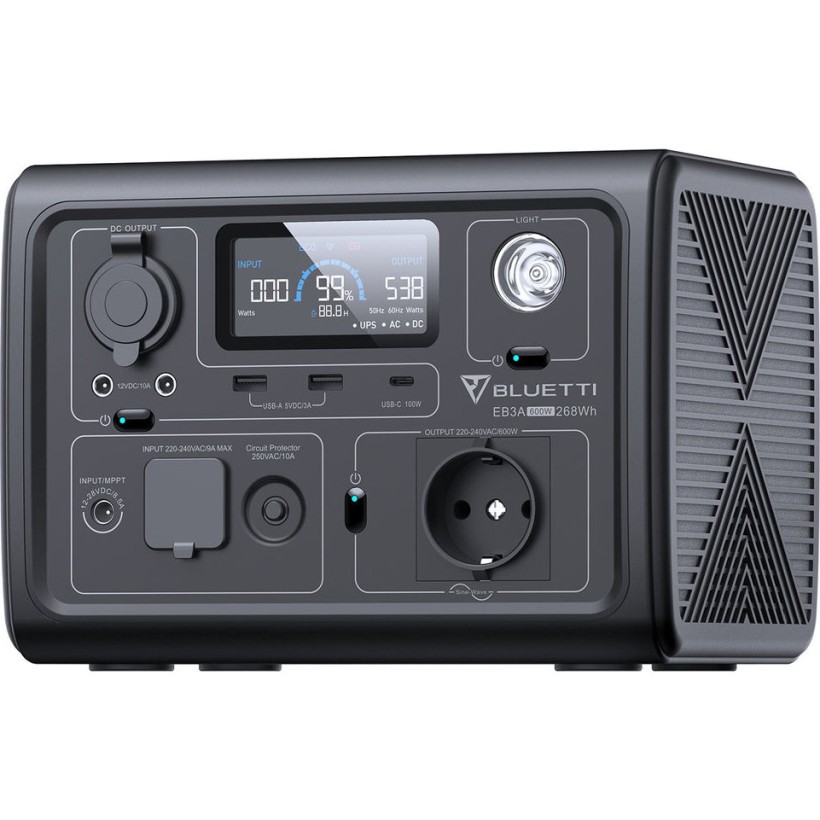 Зарядна станція Bluetti EB3A Portable Power Station (PB930784)  Фото №0