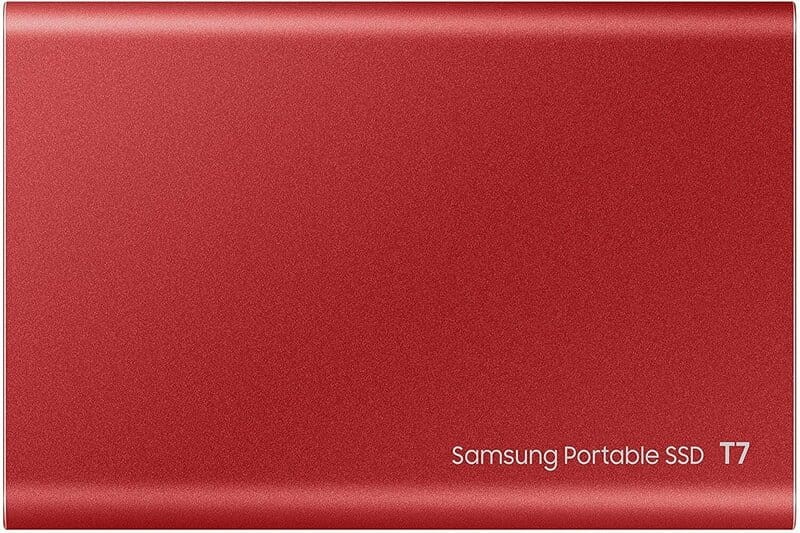 SSD накопитель Samsung T7 500 GB Red (MU-PC500R/WW)  Фото №5