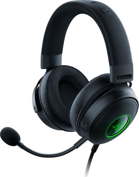 Навушники з мікрофоном Razer Kraken V3 Black (RZ04-03770200-R3M1)  Фото №0