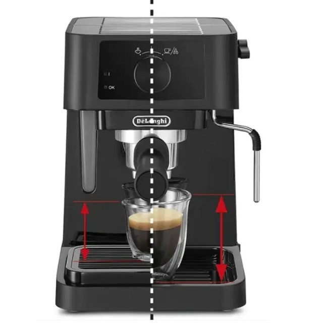 Рожковая кофеварка эспрессо Delonghi EC 230.BK  Фото №1