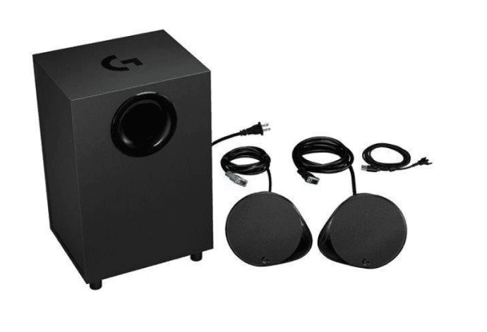 Мультимедийная акустика Logitech G560 Black (980-001301)  Фото №1
