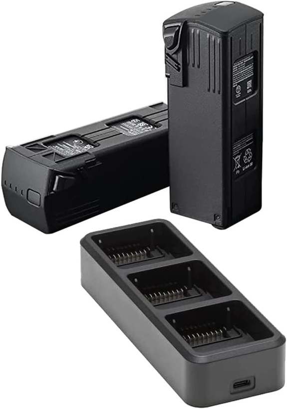 3 аккумулятора и зарядное устройство DJI Mavic 3 Enterprise Series Battery Kit (CP.EN.00000421.01)  Фото №0