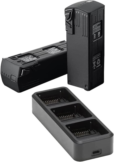 3 аккумулятора и зарядное устройство DJI Mavic 3 Enterprise Series Battery Kit (CP.EN.00000421.01)  Фото №0