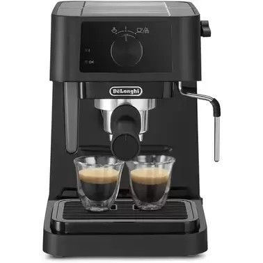 Рожковая кофеварка эспрессо Delonghi EC 235.BK  Фото №2