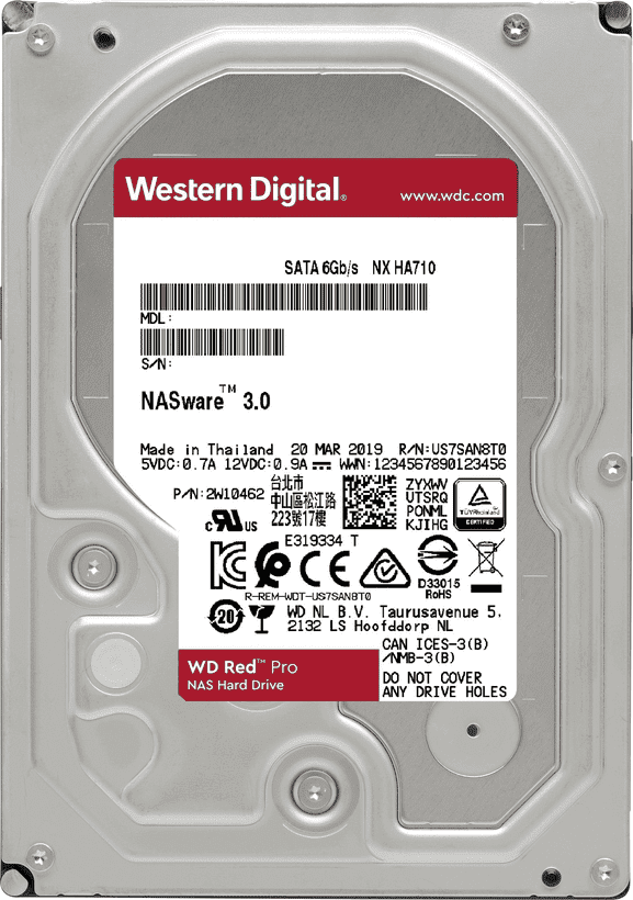 Жорсткий диск WD Red Pro 12 TB (WD121KFBX)  Фото №0