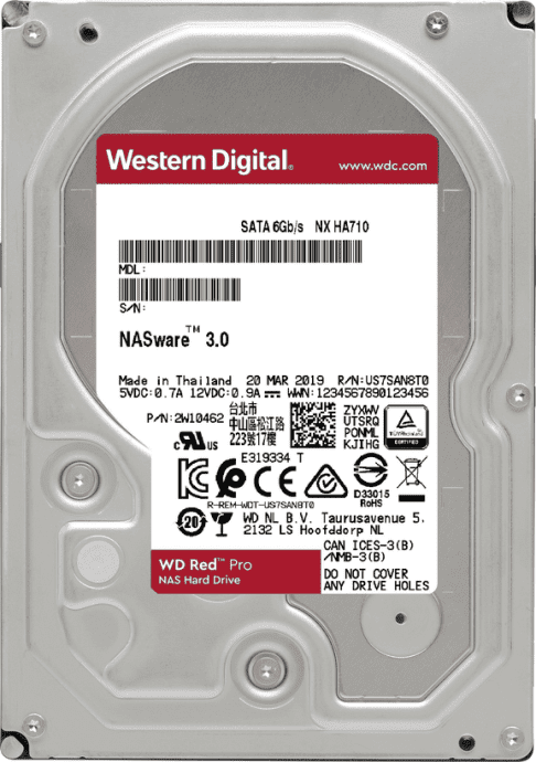 Жорсткий диск WD Red Pro 12 TB (WD121KFBX)  Фото №0