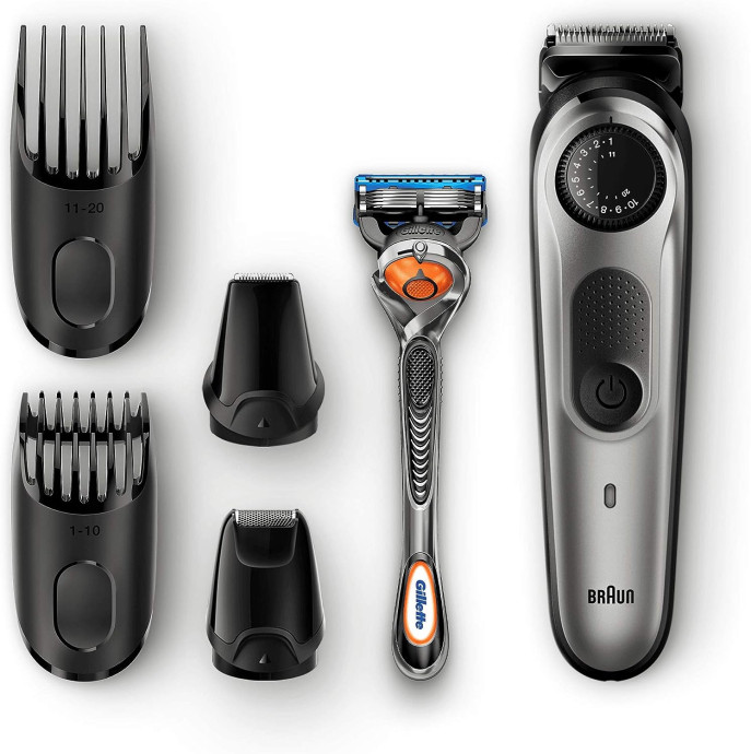 Тример для бороди та вусів Braun BT7020  Фото №0