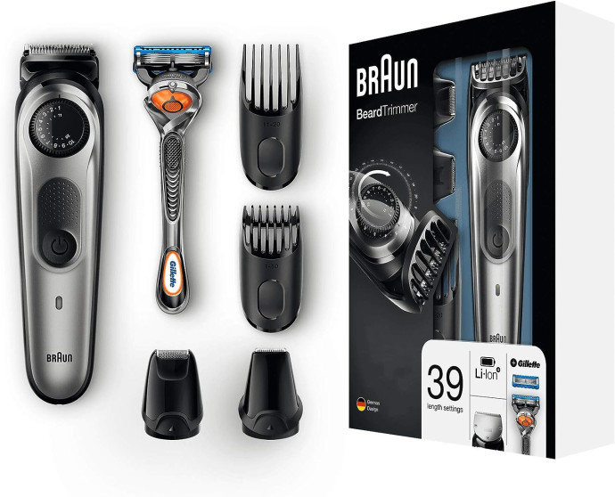 Тример для бороди та вусів Braun BT7020  Фото №1