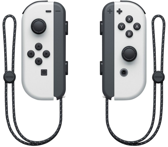 Портативная игровая приставка Nintendo Switch OLED with White Joy-Con (045496453435)  Фото №3