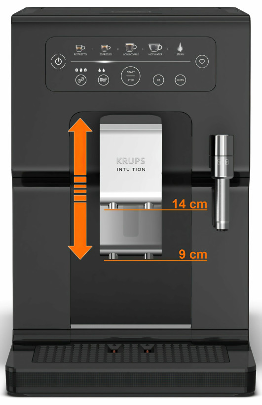 Кофемашина автоматическая Krups Intuition Essential EA870810  Фото №1
