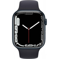 Смарт-часы Apple Watch Series 7 GPS 41mm Midnight Aluminum Case With Midnight Sport Band (MKMX3) 