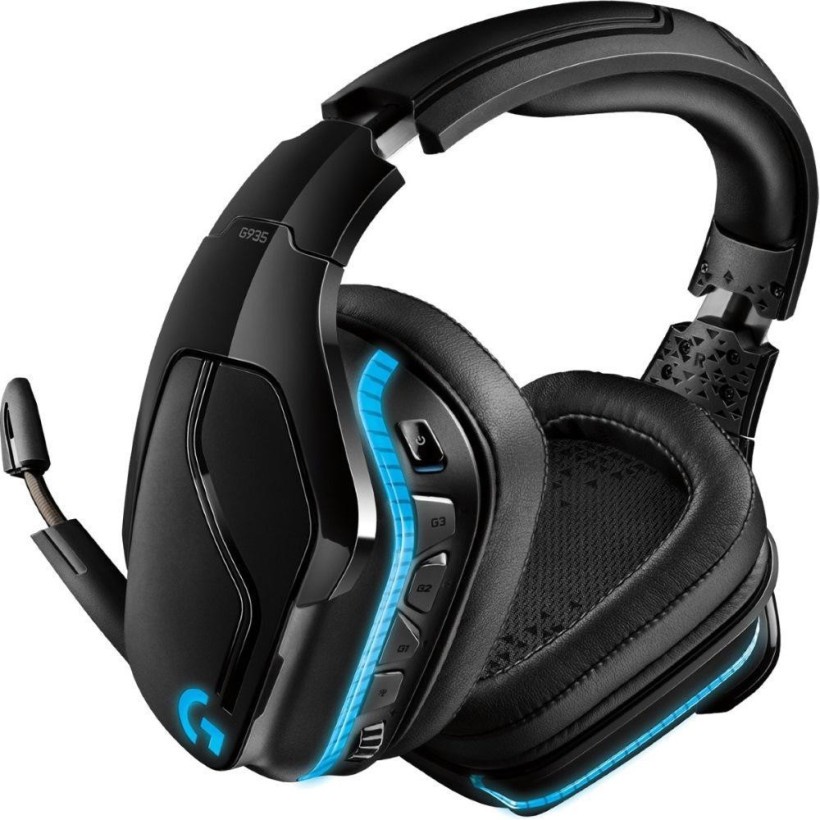 Навушники з мікрофоном Logitech G935 (L981-000744)  Фото №0