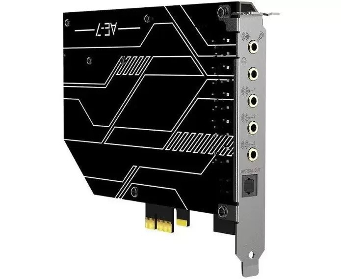Звукова карта внутрішня Creative Sound BlasterX AE-7 DAC (70SB180000000)  Фото №0