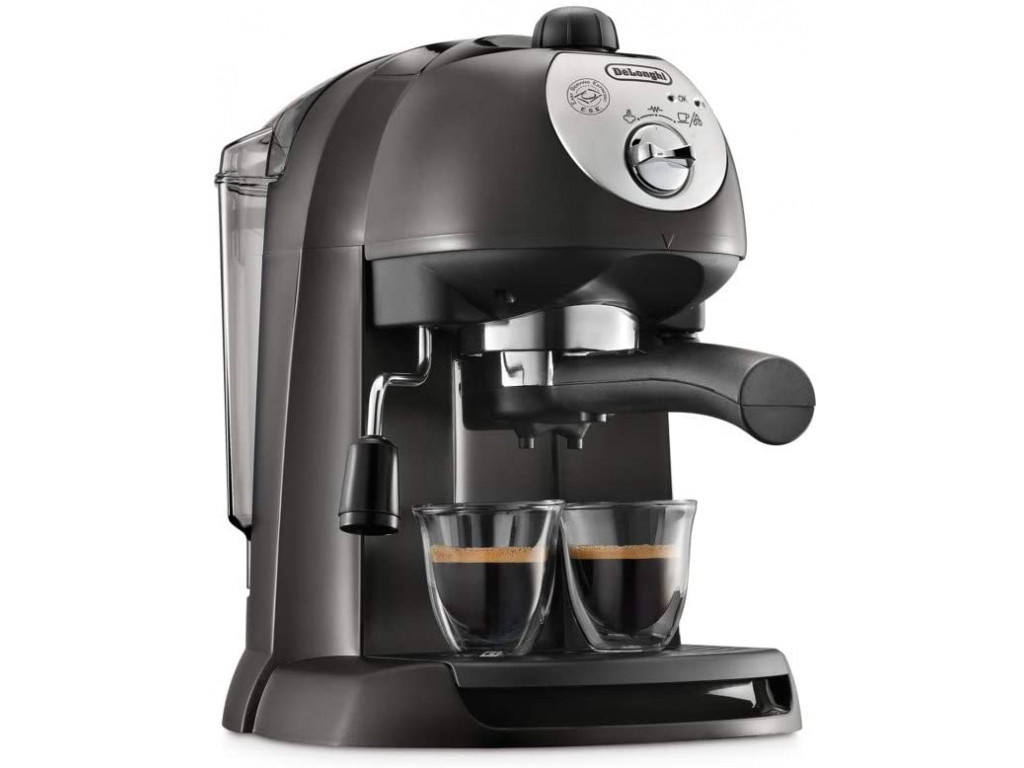 Рожковая кофеварка эспрессо Delonghi EC 201.CD.B  Фото №2
