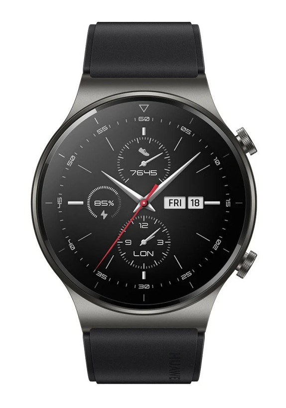 Смарт-часы HUAWEI Watch GT 2 Pro Night Black (55025736)  Фото №0