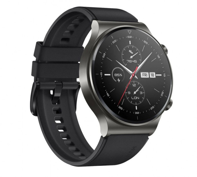 Смарт-часы HUAWEI Watch GT 2 Pro Night Black (55025736)  Фото №1