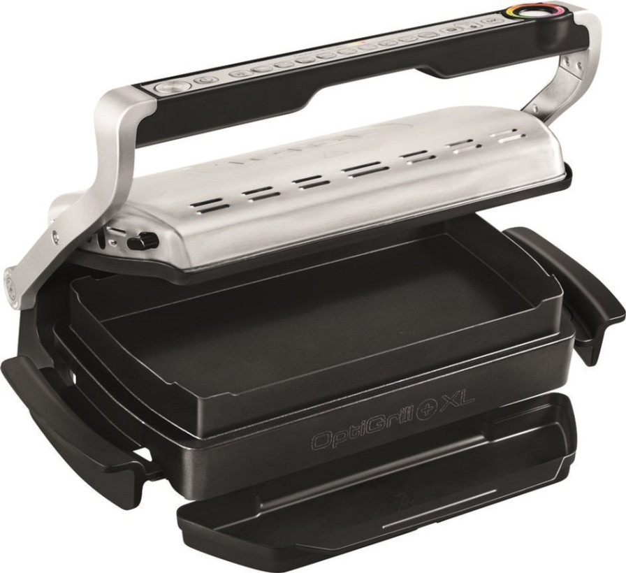 Електрогриль притискний Tefal OptiGrill+ XL GC724D12  Фото №4