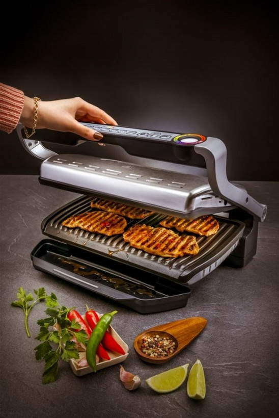 Електрогриль притискний Tefal OptiGrill+ XL GC724D12  Фото №5