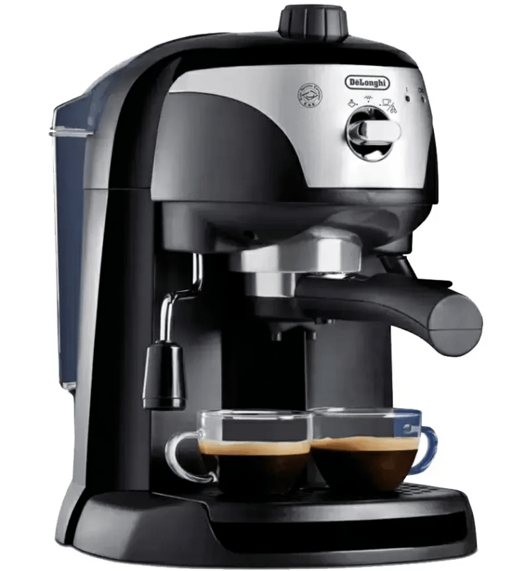Рожковая кофеварка эспрессо Delonghi EC 221.B  Фото №8