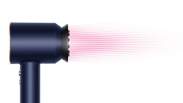 Фен Dyson HD07 Supersonic Prussian Blue/Rich Copper (113312-01)  Фото №2