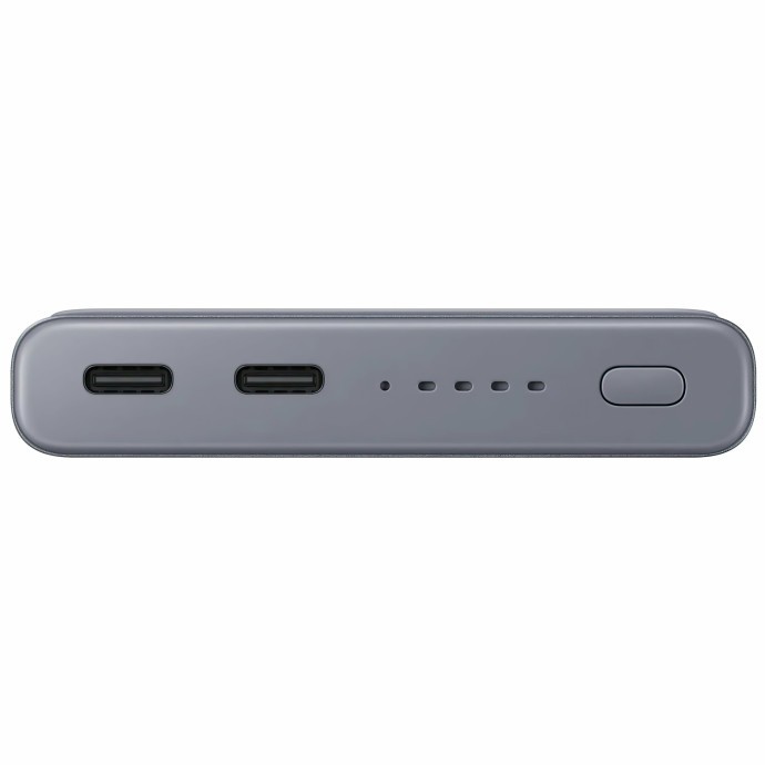 Зовнішній акумулятор (павербанк) Samsung Wireless 10000 mAh Grey (EB-U3300XJEGEU)  Фото №1