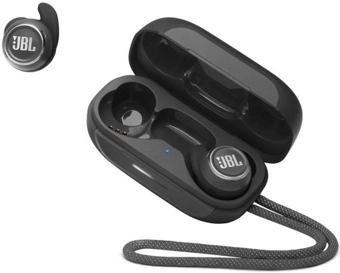 Наушники TWS JBL Reflect Mini NC Black (JBLREFLMININCBLK)  Фото №0
