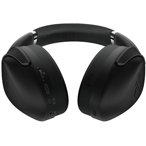 Наушники с микрофоном ASUS ROG STRIX GO 3.5mm/BT Black (90YH02Y1-B5UA00)  Фото №4