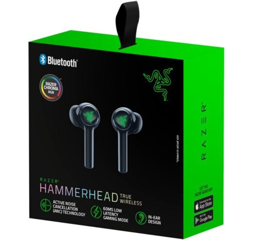 Навушники TWS Razer Hammerhead True Wireless 2021 (RZ12-03820100-R3G1)  Фото №1