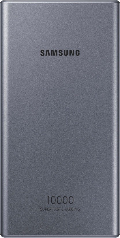 Внешний аккумулятор (павербанк) Samsung 10000mAh 25W dark grey (EB-P3300XJEGEU, EB-P3300XJRGRU)