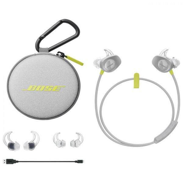 Наушники с микрофоном Bose SoundSport wireless Citron 761529-0030  Фото №5