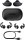 Навушники TWS Bose QuietComfort Earbuds Triple Black (831262-0010)  Фото №1