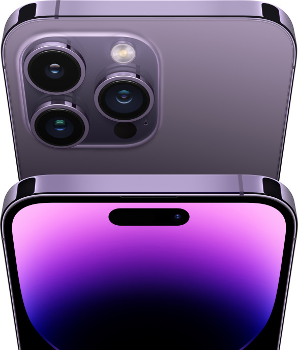 Смартфон Apple iPhone 14 Pro 128GB Deep Purple (MQ0G3)  Фото №10