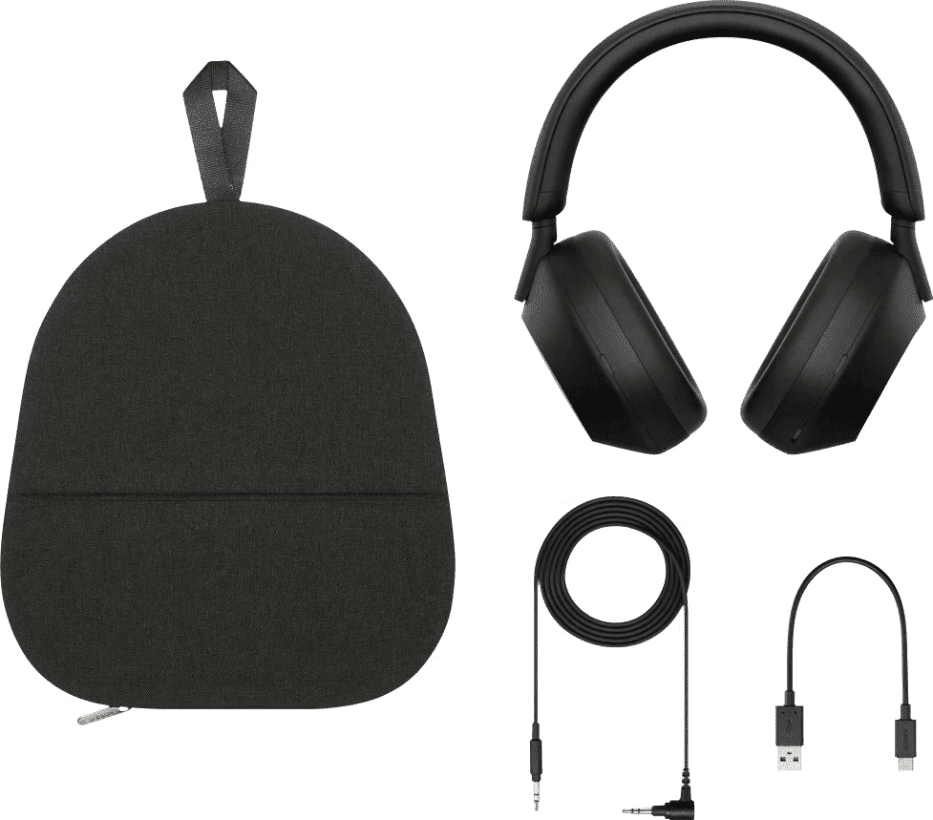 Навушники з мікрофоном Sony WH-1000XM5 Black (WH1000XM5B.CE7)  Фото №4