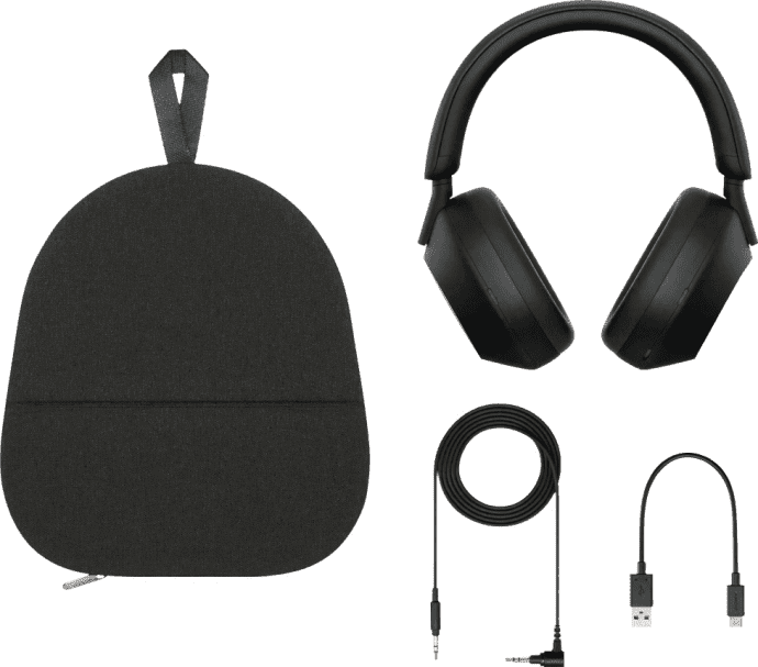 Навушники з мікрофоном Sony WH-1000XM5 Black (WH1000XM5B.CE7)  Фото №4