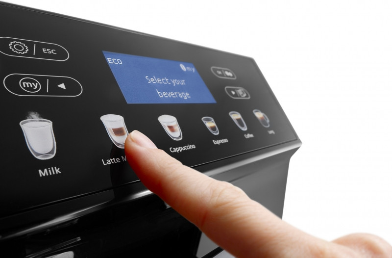 Кофемашина автоматическая Delonghi Eletta Cappuccino EVO ECAM 46.860.B  Фото №2