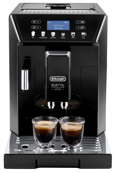 Кофемашина автоматическая Delonghi Eletta Cappuccino EVO ECAM 46.860.B  Фото №1