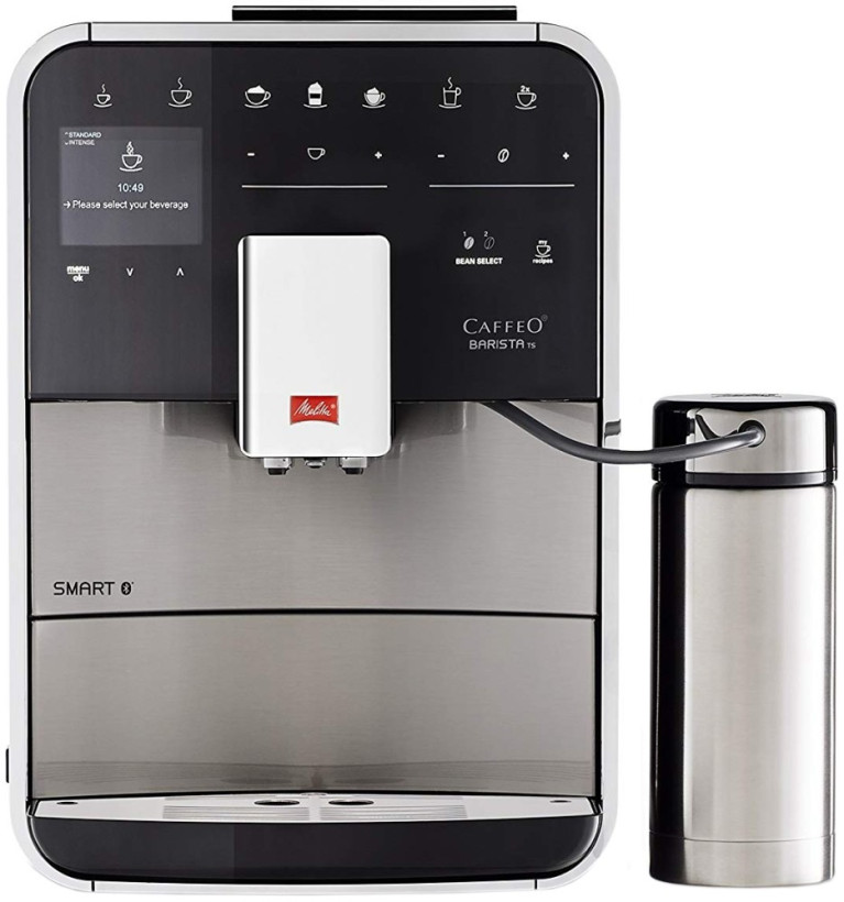Кофемашина автоматическая Melitta Caffeo Barista TS Smart stainless steel F86/0-100  Фото №0