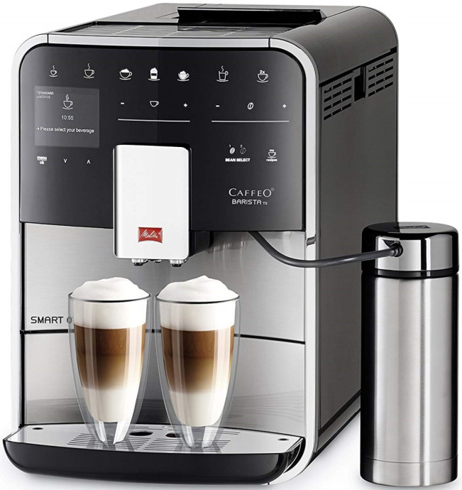 Кофемашина автоматическая Melitta Caffeo Barista TS Smart stainless steel F86/0-100  Фото №1