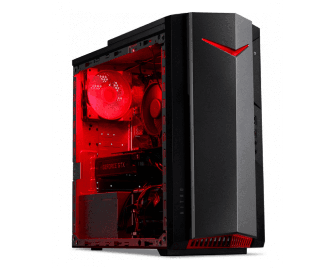 Десктоп Acer Nitro 50 i7-10700 32GB 1024 + 2TB W10 RTX3060Ti N50-610 (DG.E22EP.00H)  Фото №0