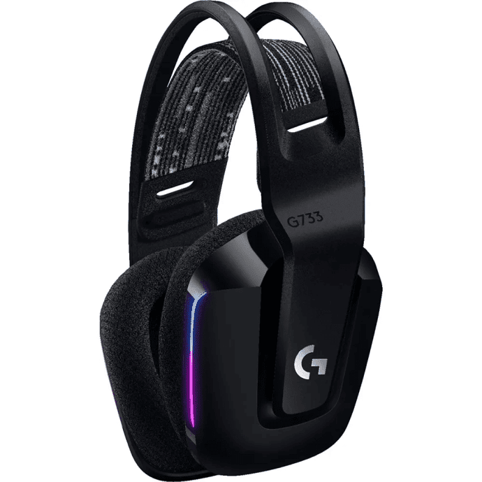 Комп&#039;ютерна гарнітура Logitech G733 Lightspeed Wireless Black (981-000864)  Фото №0